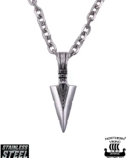 Ankkuriketju + Viking Spear kaulakoru - Teräs