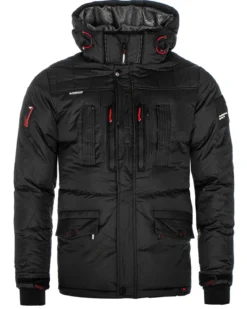Basilboli talvitakki - Musta