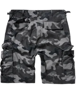 BDU Ripstop reisitaskushortsit - Harmaa camo