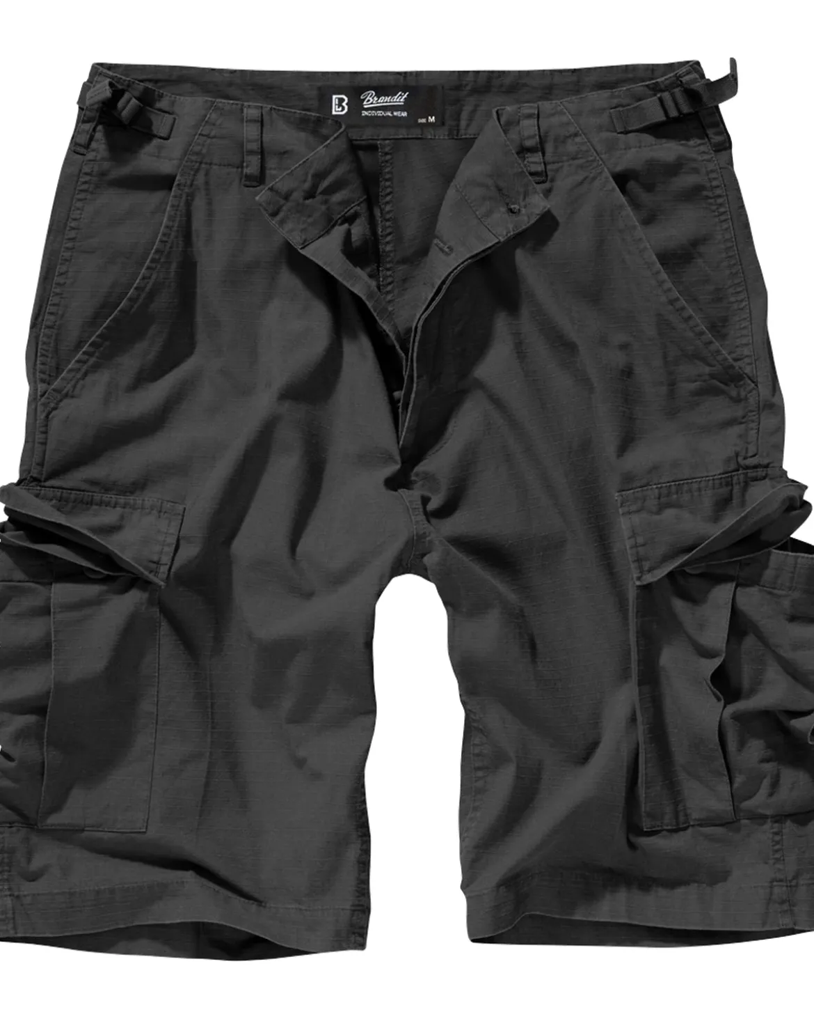 BDU Ripstop reisitaskushortsit - Musta