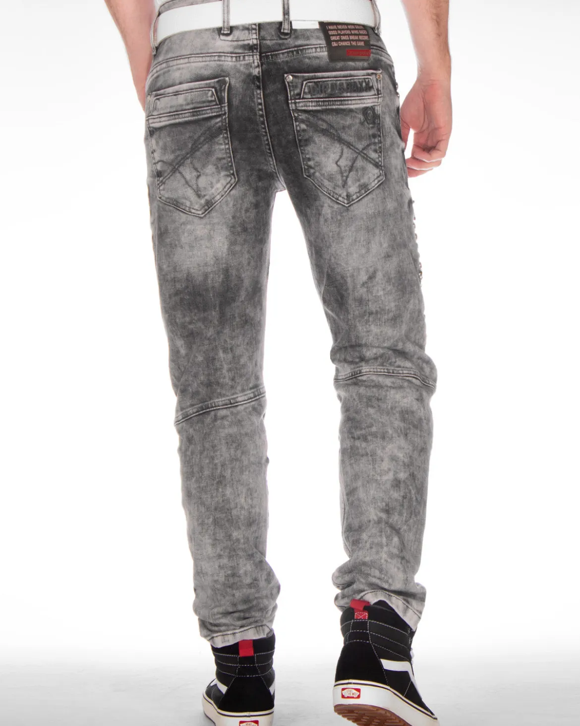 CD732 Remi farkut - Harmaa