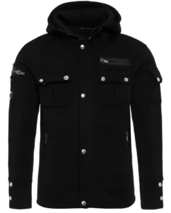 CL560 Jaylen vetoketjuhuppari - Musta