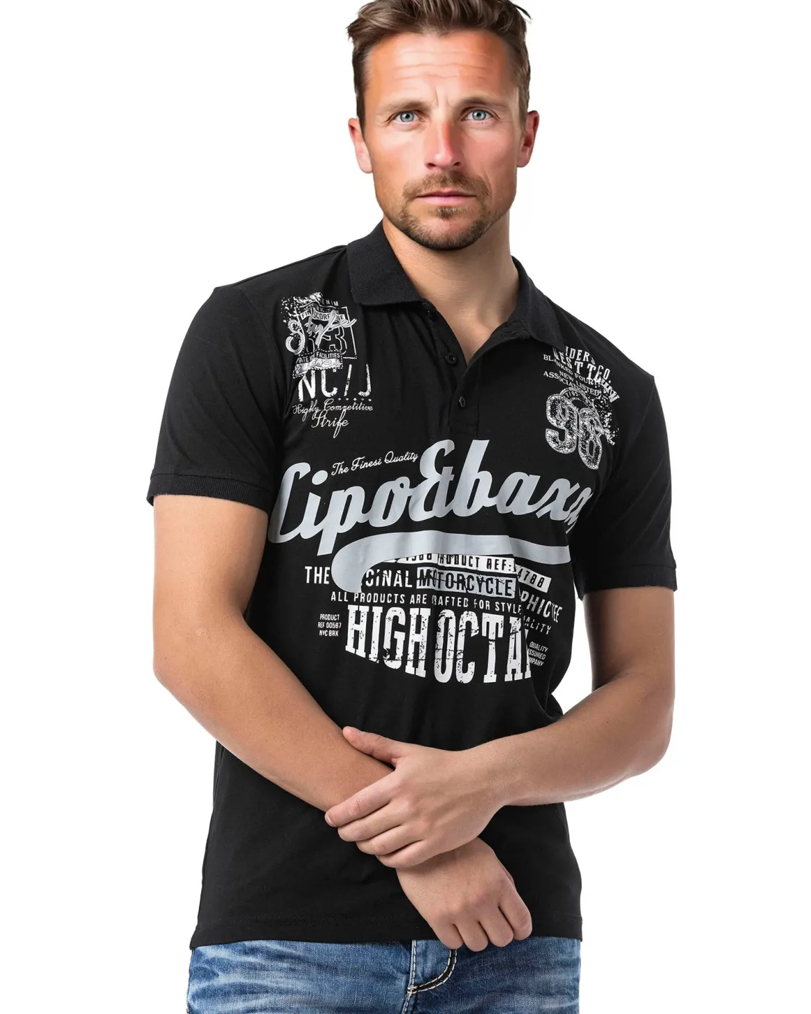 CT794 Octane pikeepaita - Musta