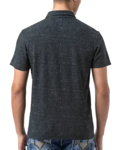 CT825 Shadow Texture pikeepaita - Musta