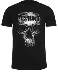 Disturb skull t-paita - Musta