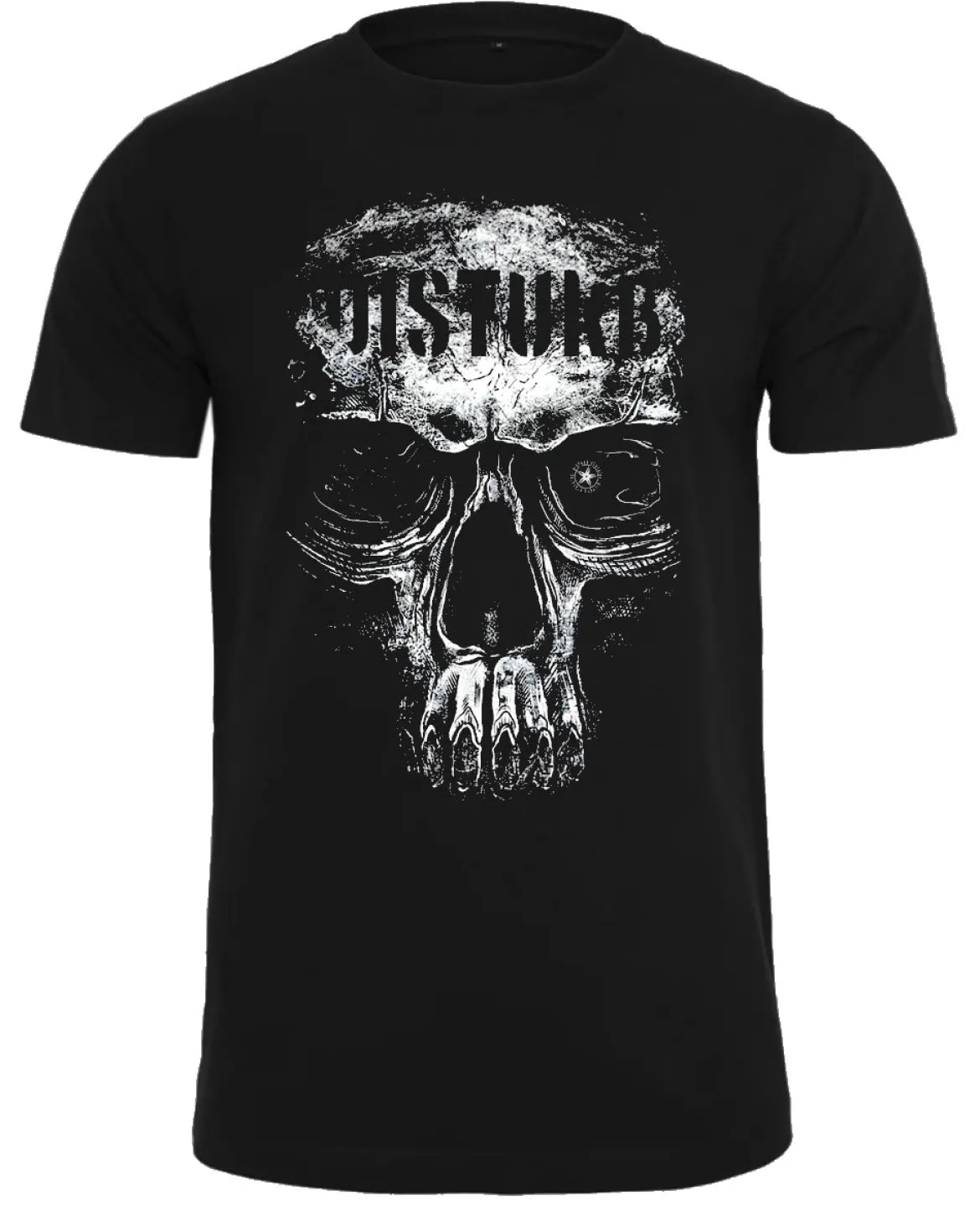Disturb skull t-paita - Musta