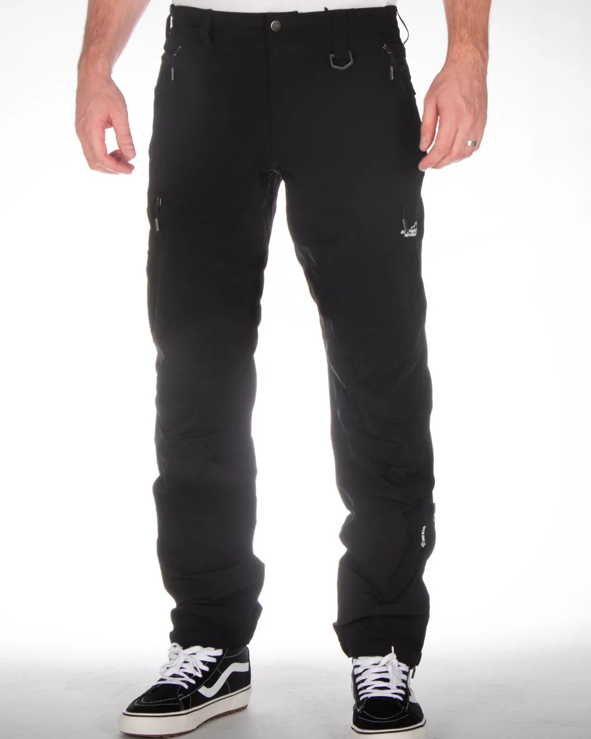 Gunnar Quick Dry ulkoiluhousut - Musta
