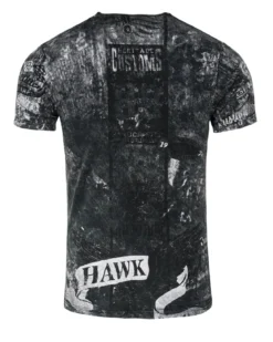 Hawk t-paita - Tummanharmaa