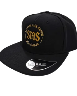 Höpömasa snapback - Musta