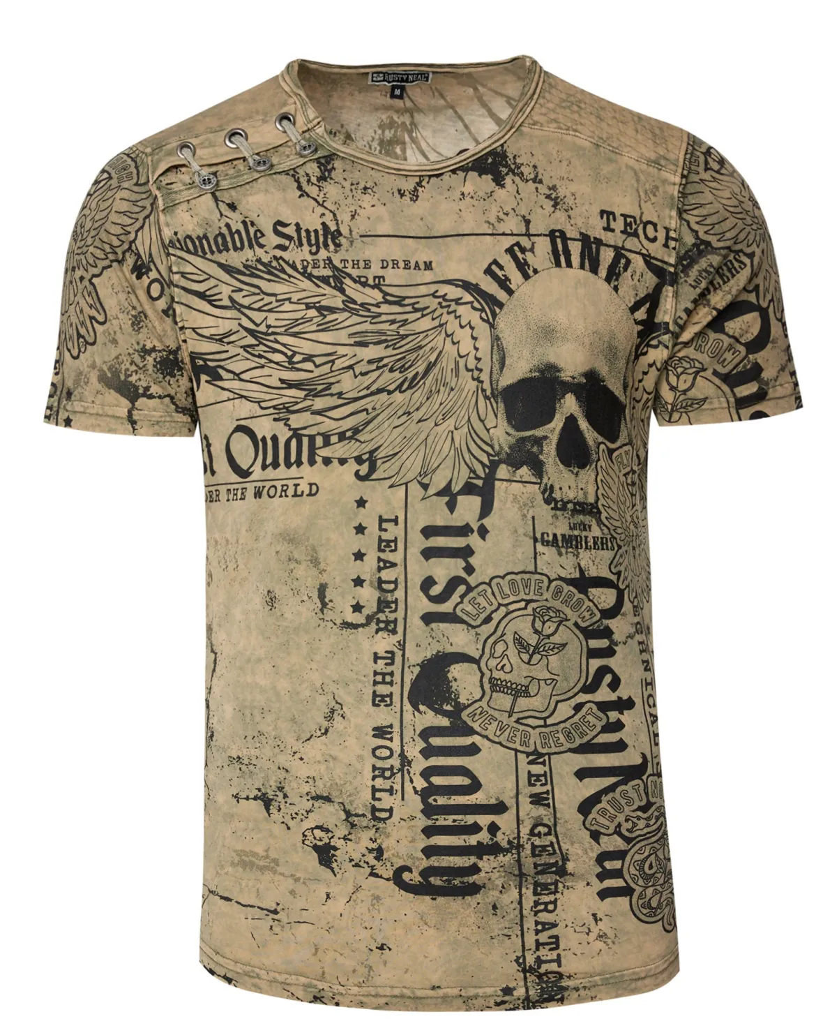 Leader t-paita - Khaki