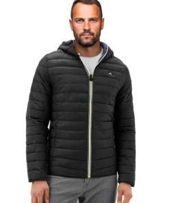 Lixir käännettävä kevyttoppatakki - Musta/Sininen
