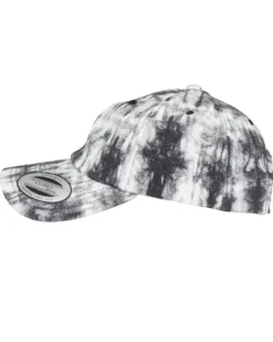 Low profile tie dye lippis - Musta/Valkoinen