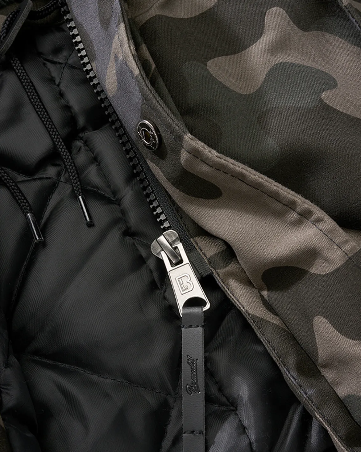 Marsh lake parkatakki - Tumma Camo