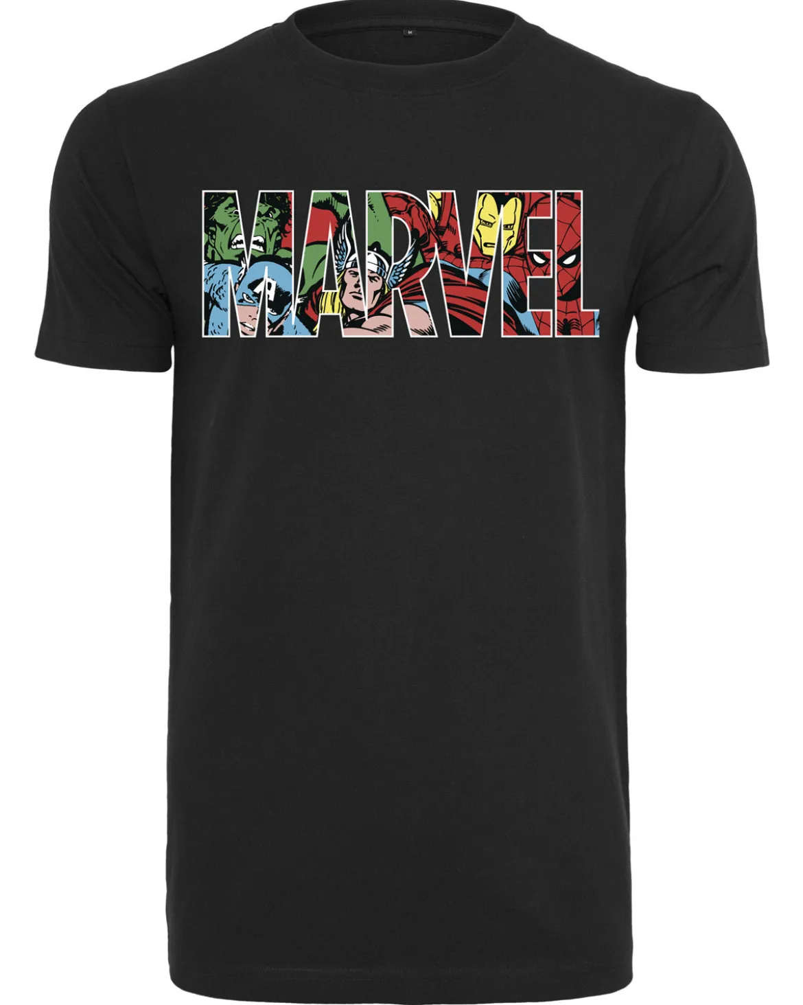 Marvel logo t-paita - Musta