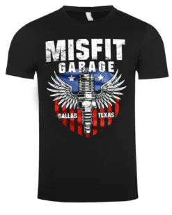 Misfit Garage t-paita - Musta