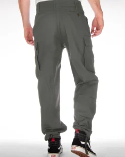 Moleskin reisitaskuhousut - Harmaa