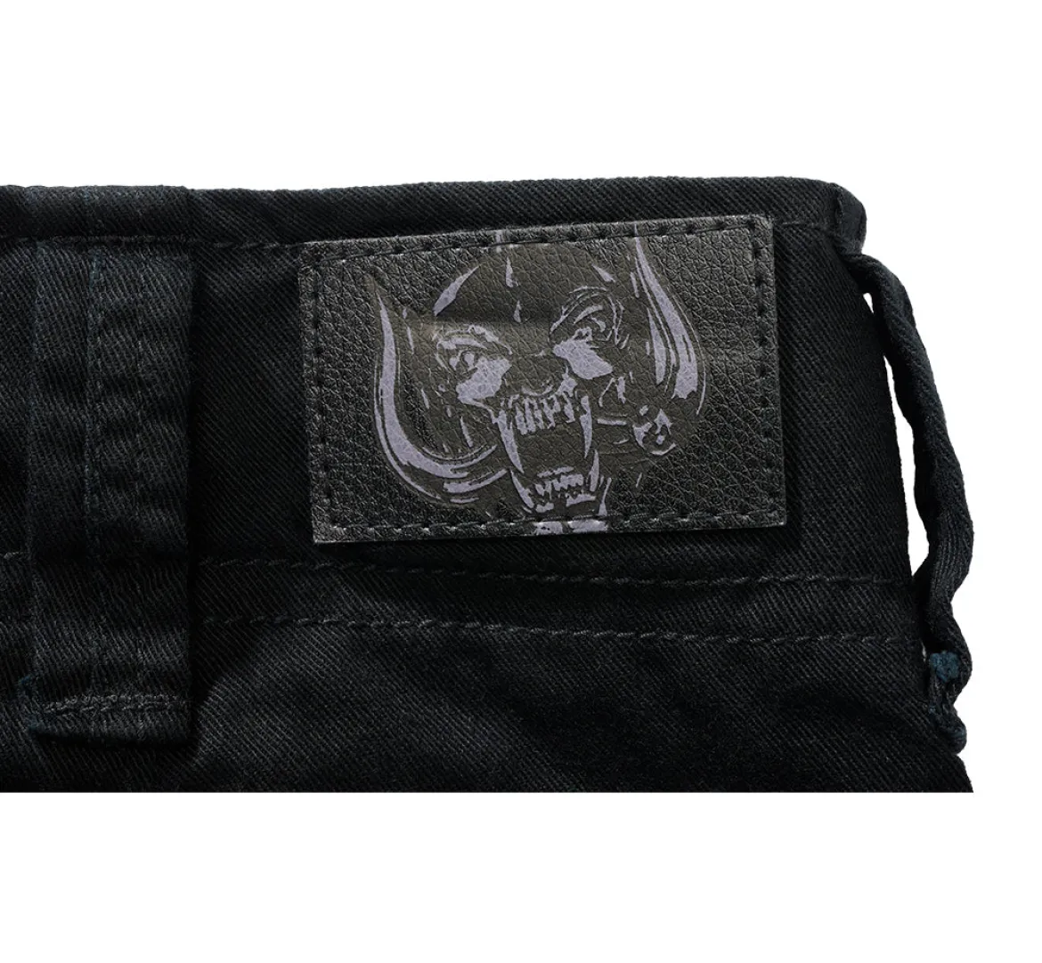 Motörhead reisitaskushortsit - Musta