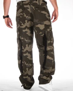 M-65 Vintage reisitaskuhousut - Camo
