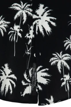 Palms kauluspaita - Musta