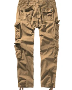 Pure slim reisitaskuhousut - Beige