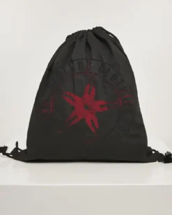 Red Star gymsack - Musta