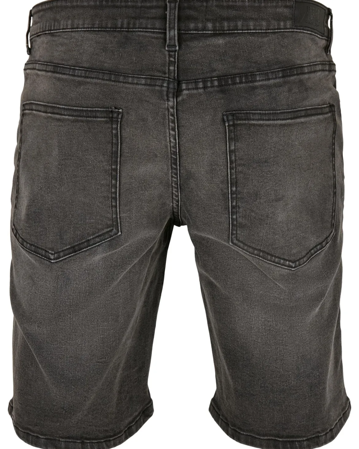 Relaxed fit farkkushortsit - Musta