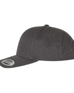 Retro cotton blend snapback - Harmaa