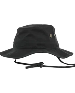Ripstop fishing hat - Musta