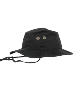Ripstop fishing hat - Musta