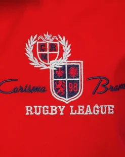 Rugby kauluspaita - Punainen