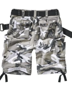 Savage reisitaskushortsit - Valkoinen camo