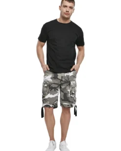 Savage reisitaskushortsit - Valkoinen camo