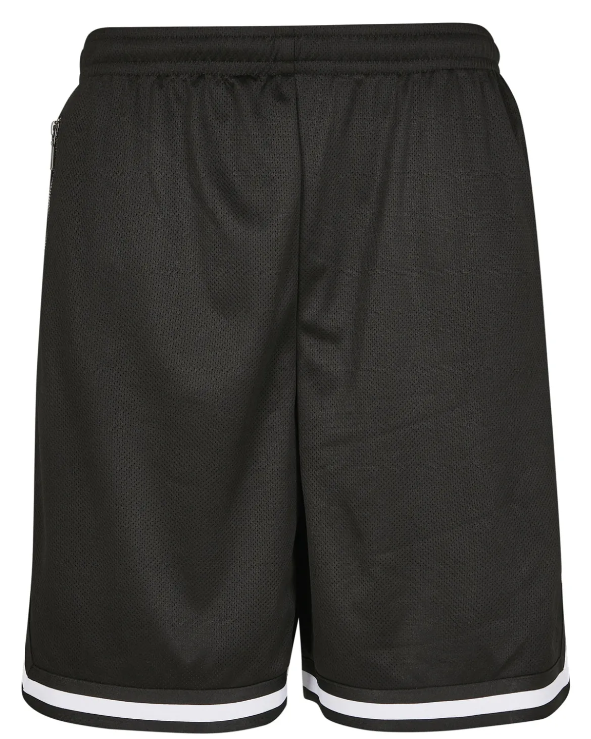 Stripe mesh shortsit - Musta/Valkoinen