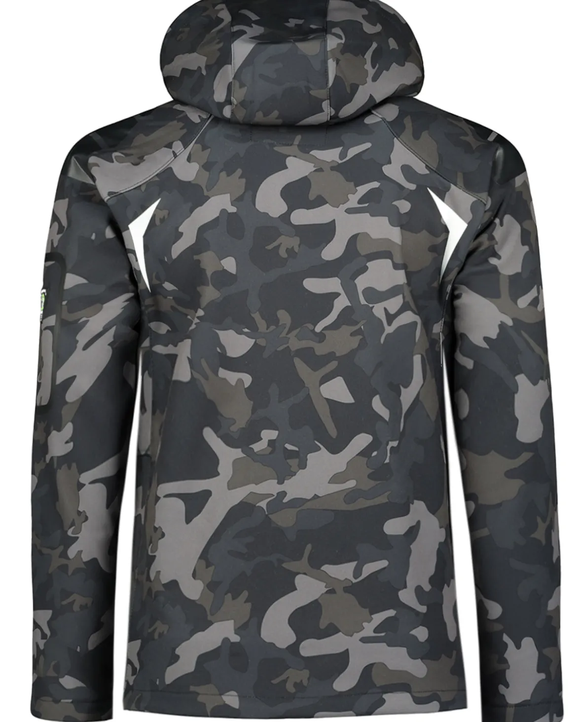 Techno softshelltakki - Camo/Vihreä