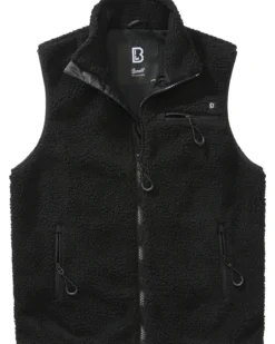 Teddyfleece liivi - Musta