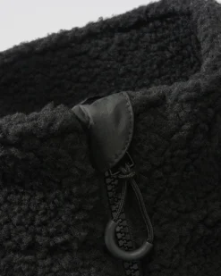 Teddyfleece liivi - Musta