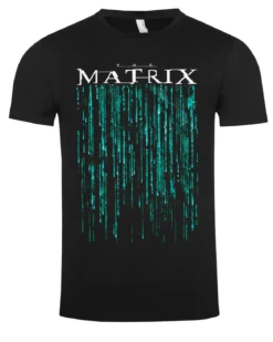 The Matrix logo t-paita - Musta