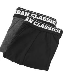 Urban bokserit 2-pack - Musta/Tummanharmaa