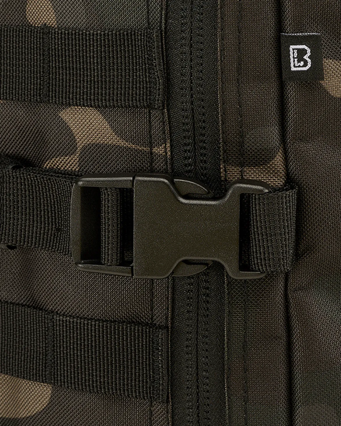 US Cooper Patch reppu Large - Tumma camo