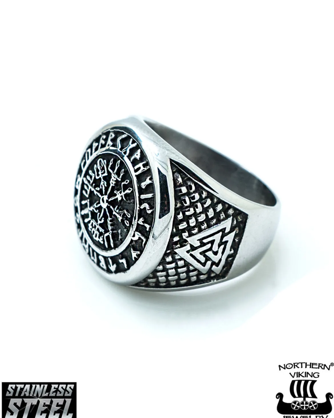 Vegvisir sormus - Teräs
