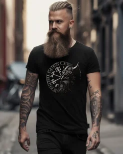Viking Soldier t-paita - Musta