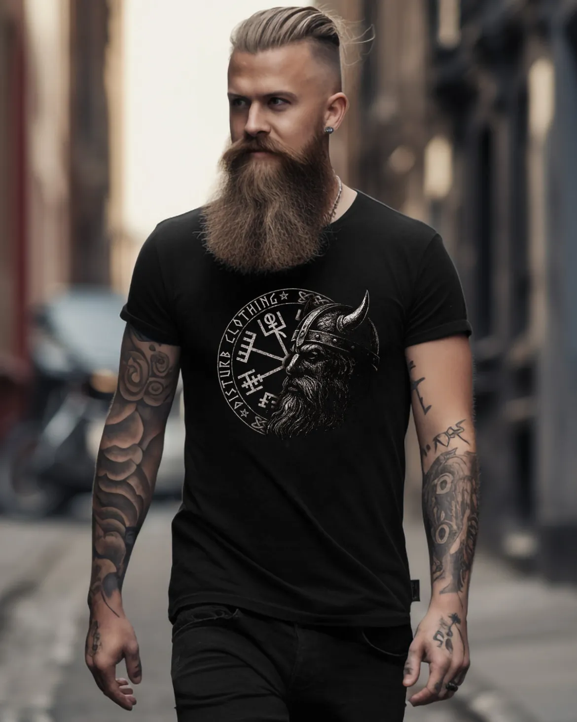 Viking Soldier t-paita - Musta