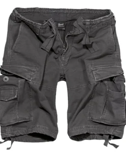 Vintage reisitaskushortsit - Tummanharmaa