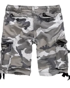 Vintage reisitaskushortsit - Valkoinen camo
