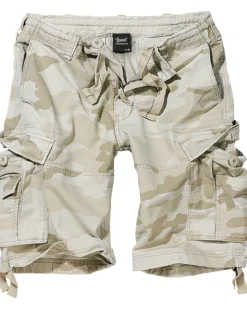 Vintage reisitaskushortsit - Vaalea camo