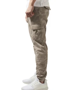 Zane reisitaskuhousut - Beige camo