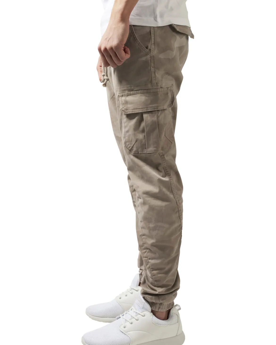 Zane reisitaskuhousut - Beige camo