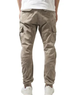 Zane reisitaskuhousut - Beige camo